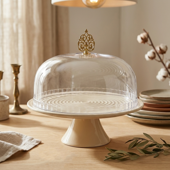 Serving Platter with Acrylic Lid