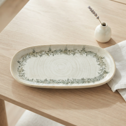 Oliva Oval Plate 