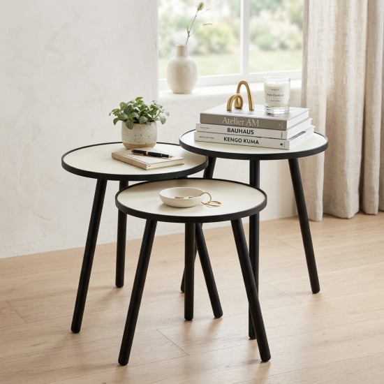 Metal Table Set 3 Pcs