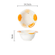 Fruit Pattern Porcelain Bowl