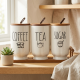 Porcelain Spice Jar Set - 3 Pcs