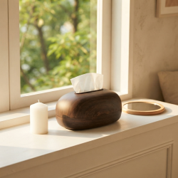 Wooden Tissue Box