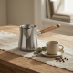 Stainless Steel Coffee Pot With Wooden Handle 500 ml