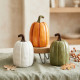 Ceramic Pumpkin Ornament