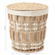 Straw Laundry Basket Small