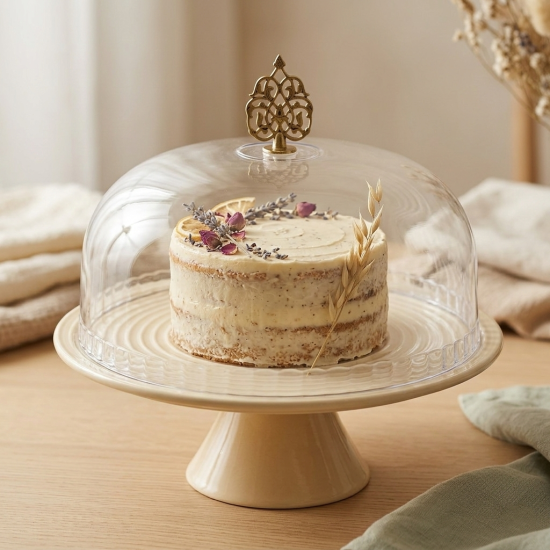 Serving Platter with Acrylic Lid