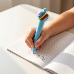 Pen With A Toy Head