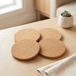Wooden Coaster Set 4 pieces 