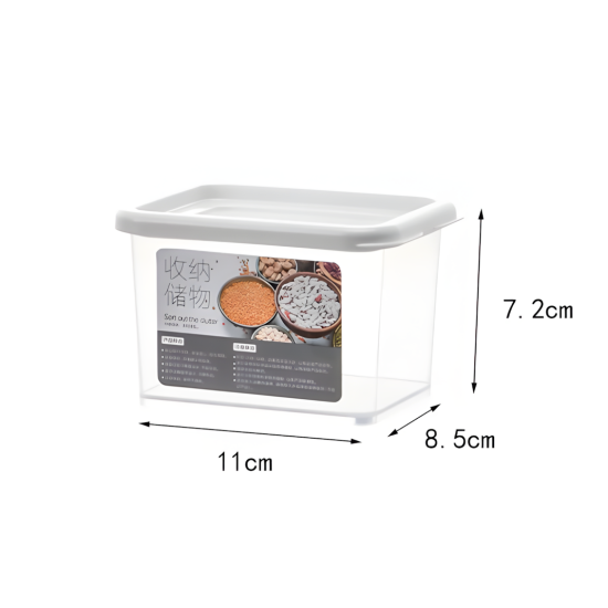 Plastic Food Container 385 ml