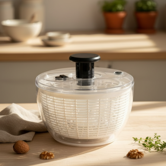 Salad Spinner Drain Bowl