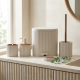 Plastic Bathroom Set - 5 Pcs