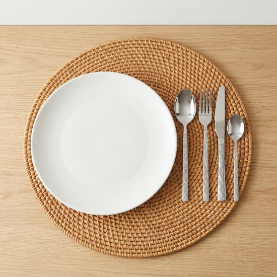 Silver Silverware Set 24 Pieces