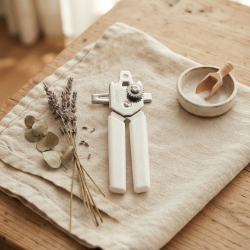 Al Saif White Handle Can Opener