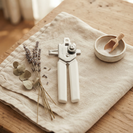 Al Saif White Handle Can Opener