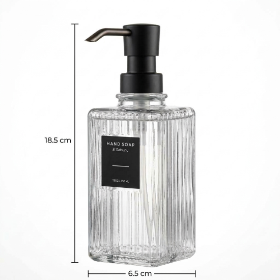 Glass Soap Dispenser 350 Ml