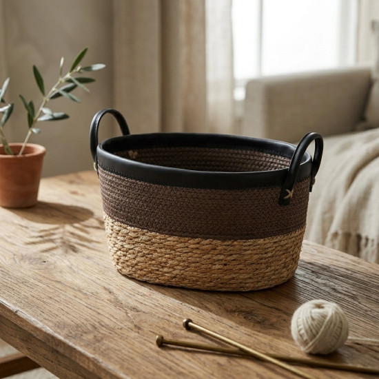 Straw Basket Set 3 Pcs