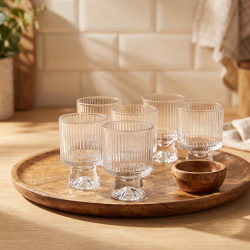 Glass Bowls 6 Pcs