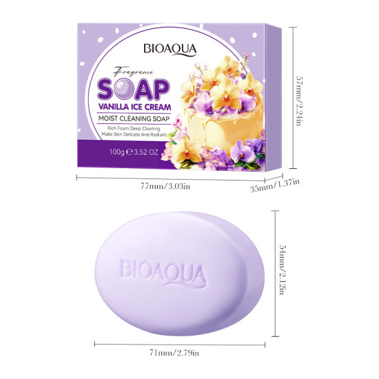 Bioaqua Vanilla Ice Cream Fragrance Soap