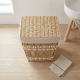 Straw Laundry Basket Medium