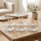 Tea Glass Cups And Saucer Set 6 Pcs