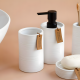 Ceramic Bathroom Set - 4 Pcs
