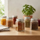 Plastic Jar 6 Pcs