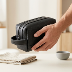 Black Leather Pouch