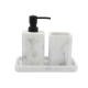 Ceramic Bathroom Set - 3 Pcs