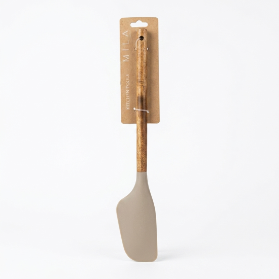 Silicone Spatula with Wooden Handle