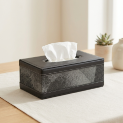 Leather Tissue Box