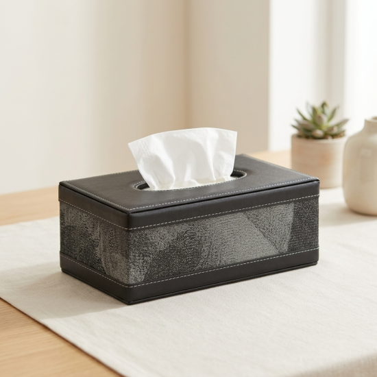 Leather Tissue Box