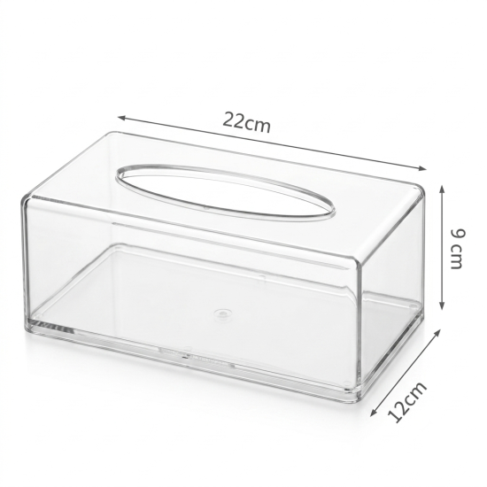 Acrylic Tissue Box