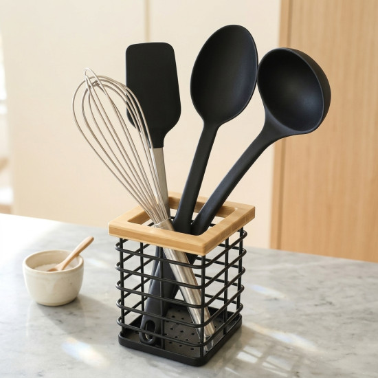 Metal Utensil Holder