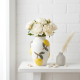 Lemon Pattern Porcelain Vase Large