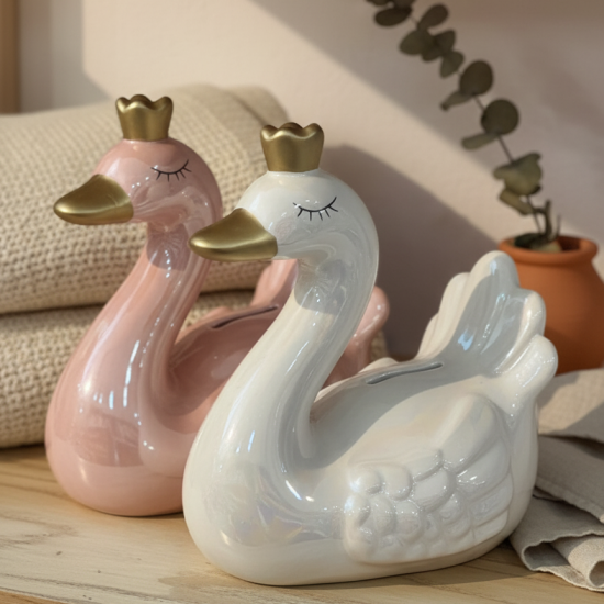 Porcelain Piggy Bank