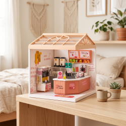 Bubble Tea Café Game Set 94 Pieces