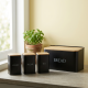 Bread Box And 3 Canisters Set