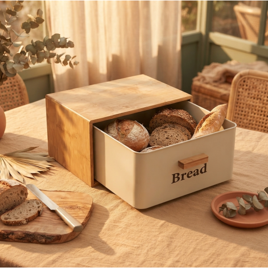 Wooden Bread Box