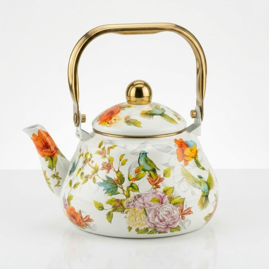 Flowers Pattern Tea Pot 2 Liter