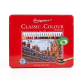 Wooden Colored Pencils in A Metal Box 24 Pcs