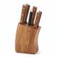 Knife Set With Wooden Stand 6 Pieces 