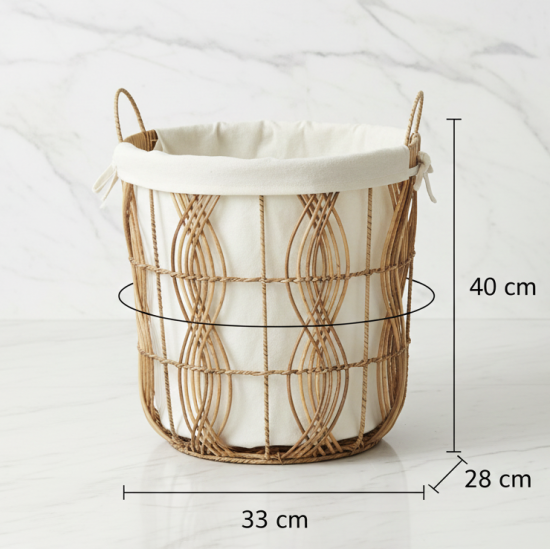 Straw Basket Medium