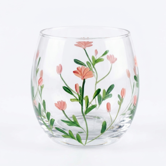 Glass Cups Set 6 Pcs