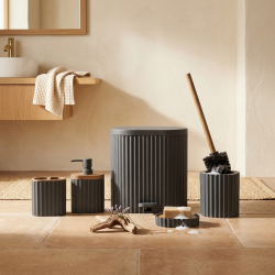 Plastic Bathroom Set - 5 Pcs