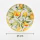 Lemon Pattern Porcelain Plate