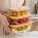 Glass Container With Wooden Lid 700 ml