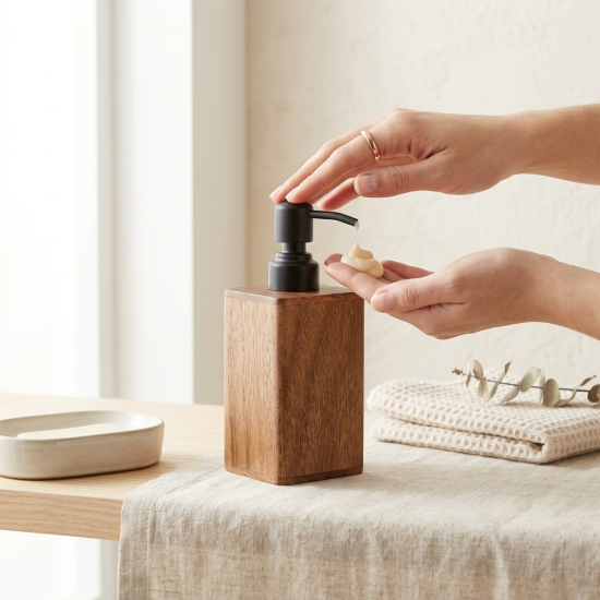 Wooden Soap Dispenser