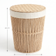 Straw Laundry Basket Medium