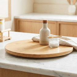 Wooden Rotating Plate