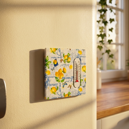 Fridge Magnet With A Thermometer